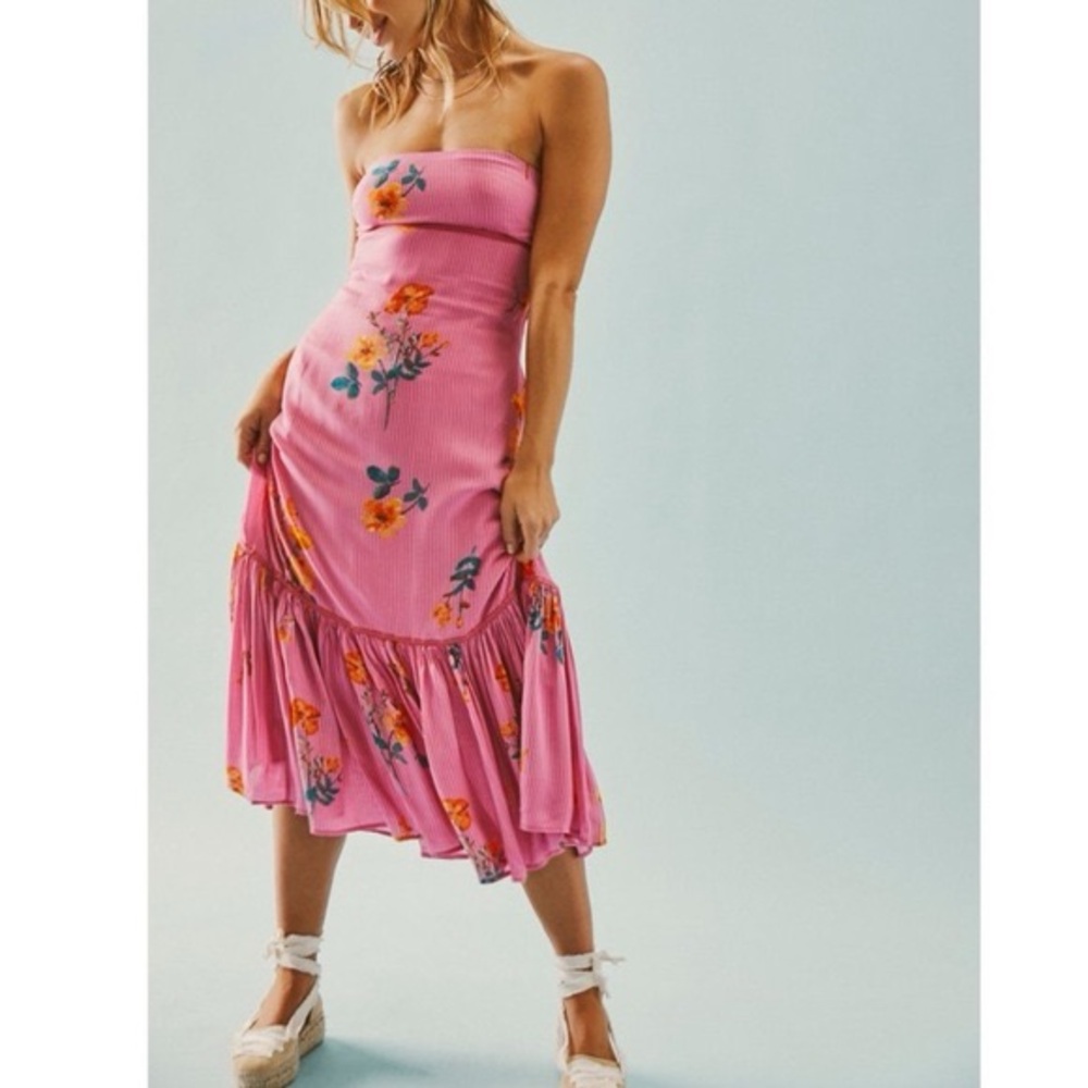 Free People • Rosie Posie Midi Dress